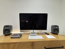 Genelec 8020B Studio Monitors Pair with Cables and Manual