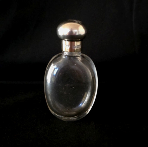 Antique perfume bottle flask - antique,