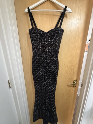 Nadine merabi black sequin - merabi,