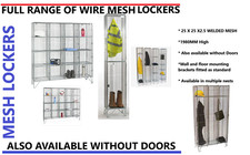Industrial Wire Mesh Lockers