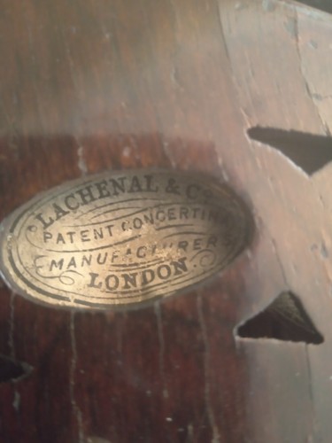 Antique lachenal button - lachenal,