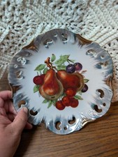 Antique Pear and Fruit China