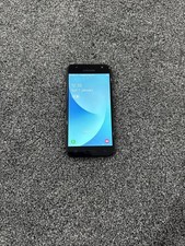 Samsung Galaxy J3 2017 Blue Unlocked 16GB Android Smartphone Hairline Crack