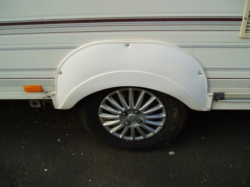 Caravan wheel arch cover - arch, spat