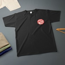 MG Badge T-Shirt Red Cream