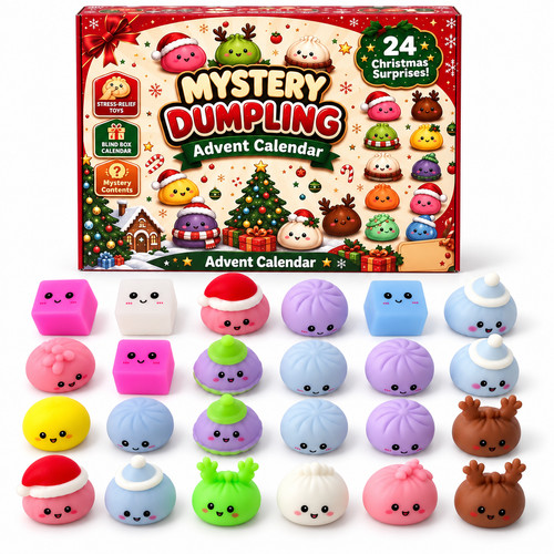 Day mini dumpling squishy - dumpling,