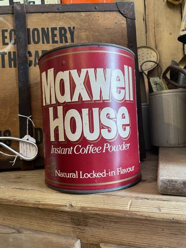 Vintage coffee tin - vintage,