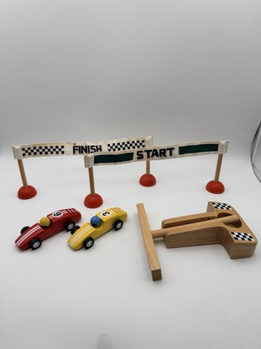 Vintage pintoy pullback wooden - vintage,