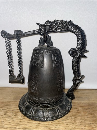 Vintage brass chinese dragon - chinese,