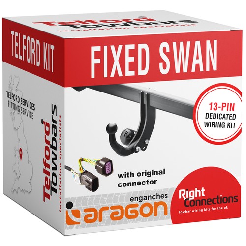 Swan neck towbar - neck,