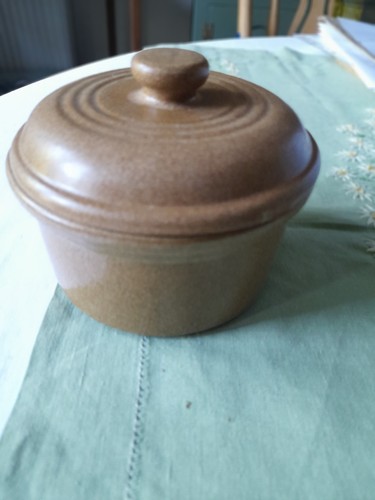 Moira stoneware lidded pots - stoneware,