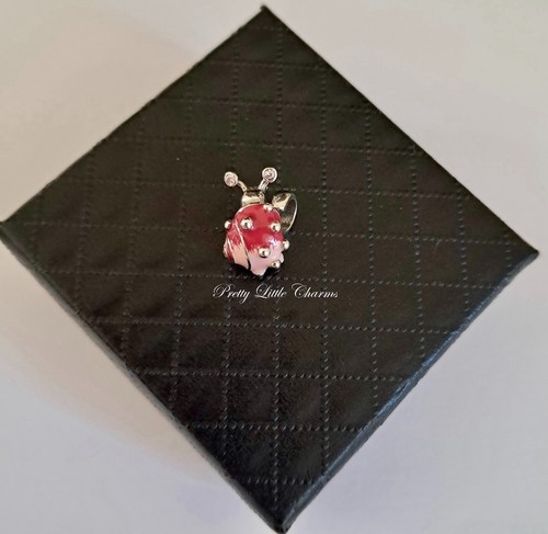 Pandora pink snail charm - pink,