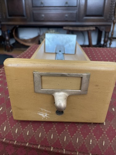 Vintage library card catalog - vintage,