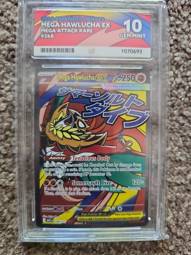 Mega hawlucha 268 217 ace - hawlucha, ex