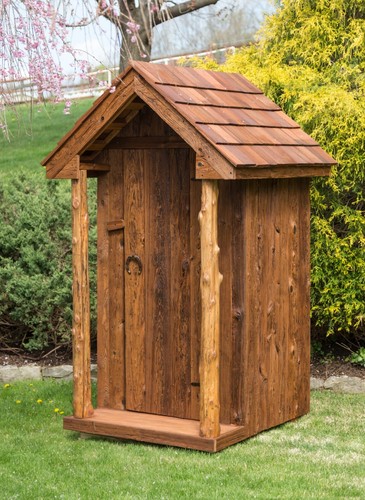 Shed rustic reclaimed wood - reclaimed, not