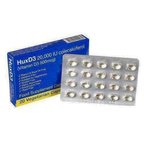 Huxd3 colecalciferol 20000iu - huxd3,