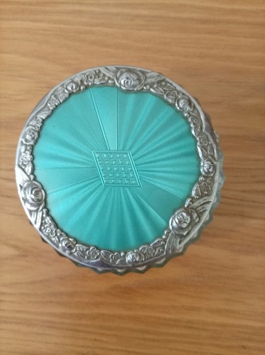 Glass dressing table powder - glass,
