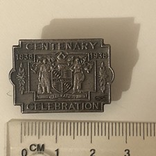 Centenary Celebration Badge 1938