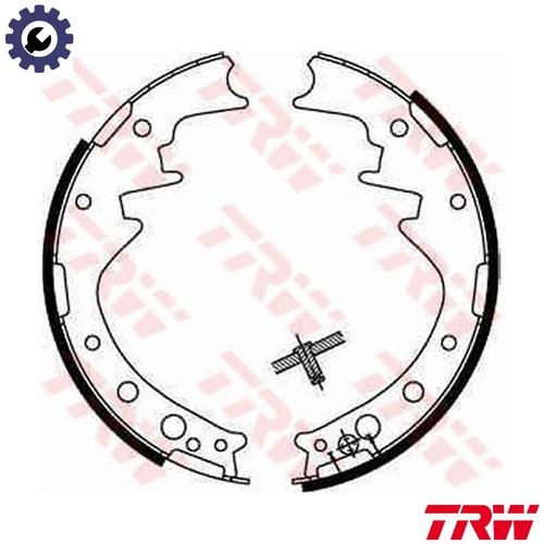 Brake shoe set gs8170 for - shoe,