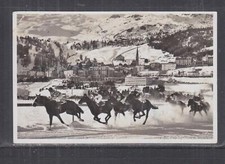 SWITZERLAND, St. MORITZ, HORSE