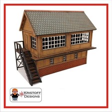 OO gauge signal box MDF