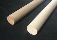 2 x 32mm Ash hardwood dowel /