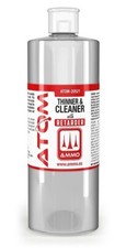 MIG AMMO Atom Thinner & Cleaner with Retarder Acrylics 400ml #20521