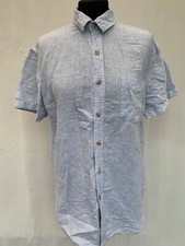 Primark Blue Linen Blend Short