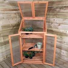 Wooden Mini Greenhouse Cold