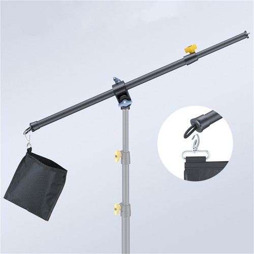 Cantilever boom rod with - boom,