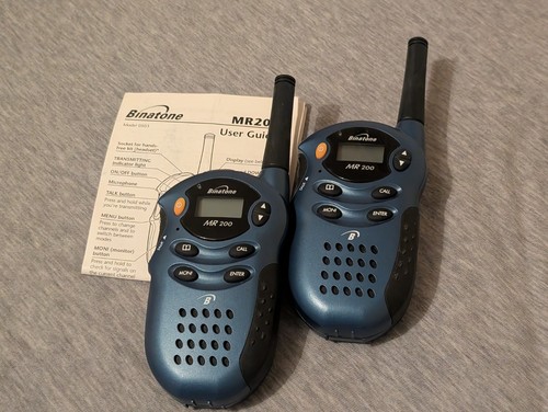 Binatone mr200 walkie talkies - mr200,