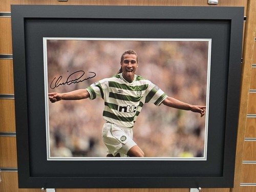 Henrik larsson signed framed - larsson,