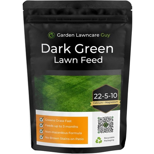 Dark green lawn fertiliser - dark,