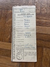 MORRIS 8HP SALOON 1933 BLACK CLASSIC VINTAGE RF60 LOGBOOK MEMORABILIA RARE