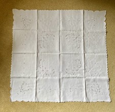 Vintage White Embroidered
