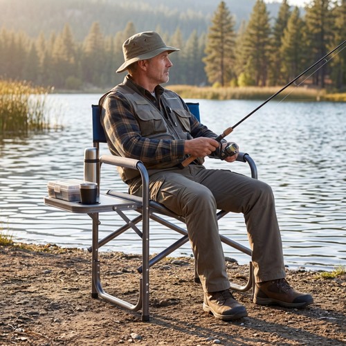 Folding camping chair - camping,