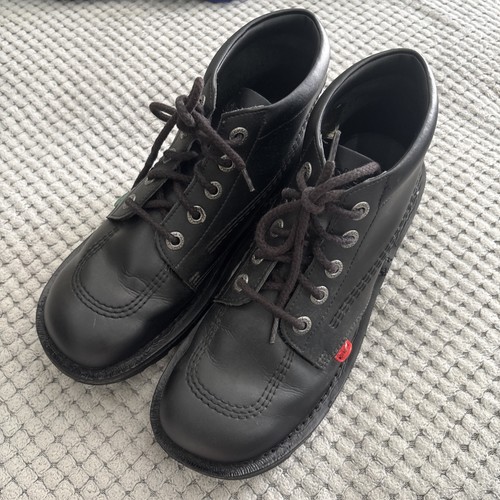 Kickers kick boots black - kickers,
