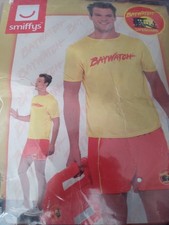 Smiffys Baywatch Mens Beach Costume Large