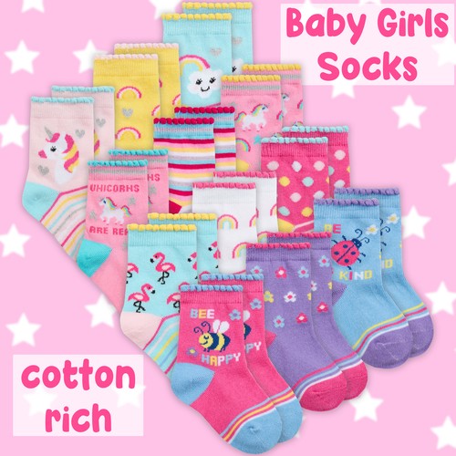Newborn baby girl socks size - girl,