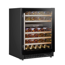 Baridi DH79 46 Bottle Dual Zone Drinks Wine Cooler Fridge Touch Screen LED