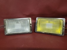 Raydyot Used Matched pair of spot & Fog Halogen Lamps & Covers, tested & Working