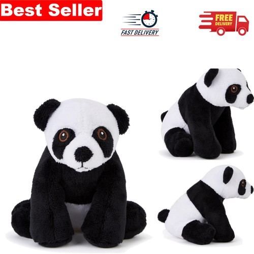 Modern recycled panda plush - modern,