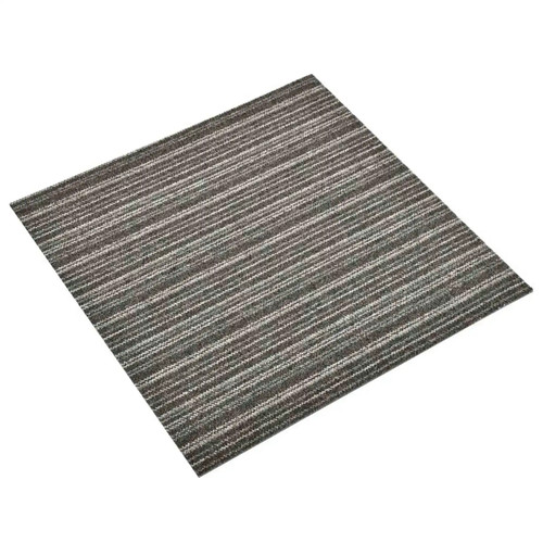Carpet tiles 20pcs striped - carpet,