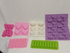 6 Silicone Molds Chocolate