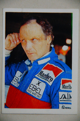 Niki lauda sticker 1983 - niki,