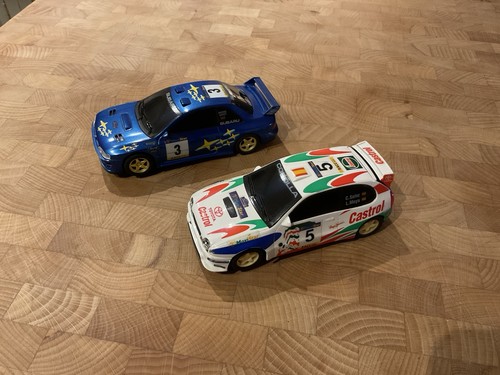 Vintage scalextric subaru - scalextric,