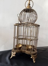 Vtg brass bird - 16”,