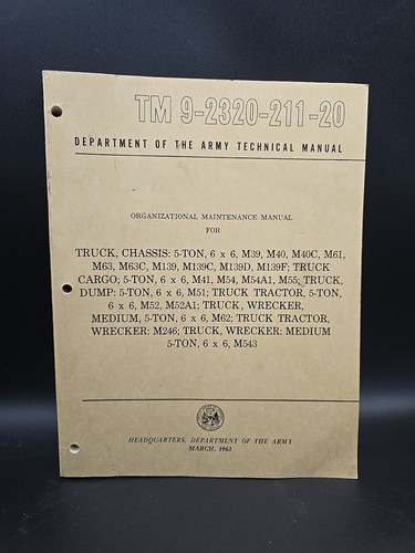 1963 army technical manual - army,