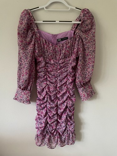 Zara dress small purple - zara, dress,