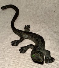 Vintage Cast Metal Lizard